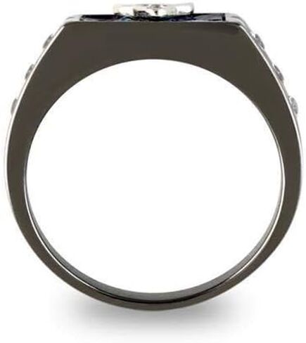 YVO Personalized Men's Stainless Steel Masonic Lodge Freemason Ring - Free Engraving in Saudi Arabia