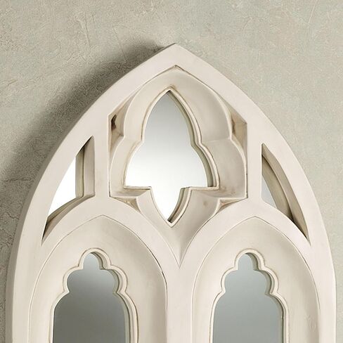 Touch of Class Rochelle Wall Mirror Antique Ivory in Kuwait