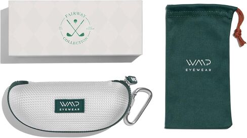 نظارات WearMe Pro WMP - نظارات جولف مستديرة الأداء للرجال: عدسات مستقطبة ومضادة للانعكاس ووسادات أنف غير قابلة للانزلاق in Kuwait
