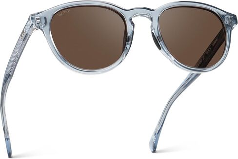 نظارات WearMe Pro WMP - نظارات جولف مستديرة الأداء للرجال: عدسات مستقطبة ومضادة للانعكاس ووسادات أنف غير قابلة للانزلاق in Kuwait