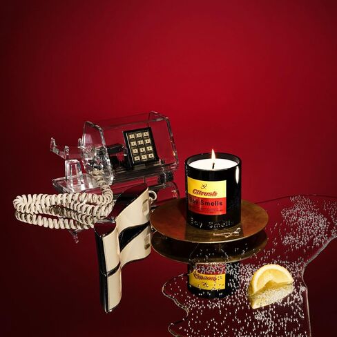 Boy Smells Citrush Candle – Bright Citrus Aroma – Warm Musk Finish – Pomelo Oil – Clean Burning Scented Candle – Long-Lasting Fragrance Throw – Vegan Soy Wax Blend – 8.5oz Glass Jar in Saudi Arabia