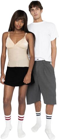 doublesoul Men & Women 3 Pack Mixed Varsity Crew Socks, High Socks, Organic Cotton in Saudi Arabia