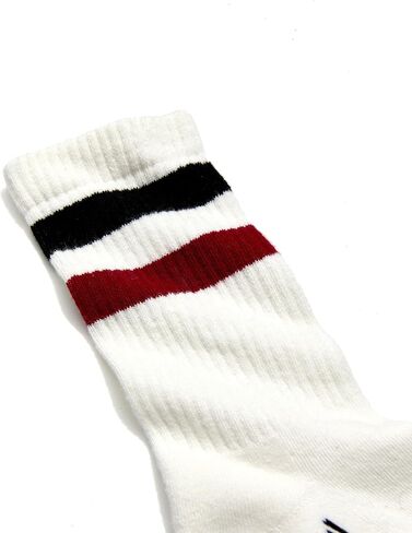 doublesoul Men & Women 3 Pack Mixed Varsity Crew Socks, High Socks, Organic Cotton in Saudi Arabia
