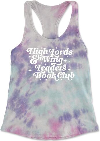 قميص بدون أكمام للسيدات من High Lords and Wingleaders Club Romantasy Racerback، ناعم وجذاب in Kuwait