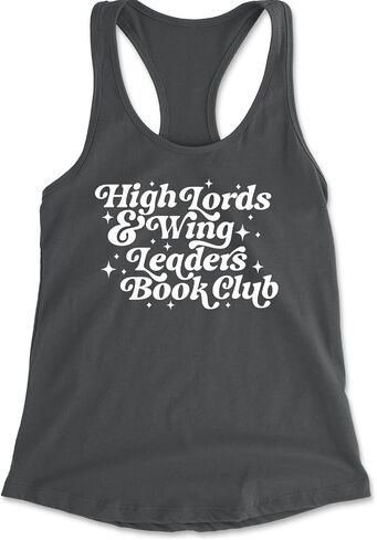قميص بدون أكمام للسيدات من High Lords and Wingleaders Club Romantasy Racerback، ناعم وجذاب in Kuwait