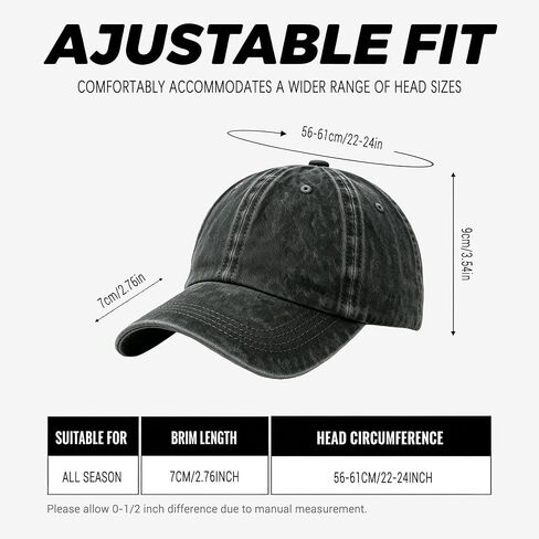 How Hard Could It Be + Archery Target Arrow Washed Cotton Baseball Cap, Inspirational Slogan Hats, Soft Dad Hat in Saudi Arabia