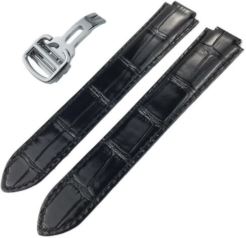 Watchband For Ballon Bleu De Cartier Convex Type Watch Strap 14/16/18/20/22mm Bracelets in Kuwait