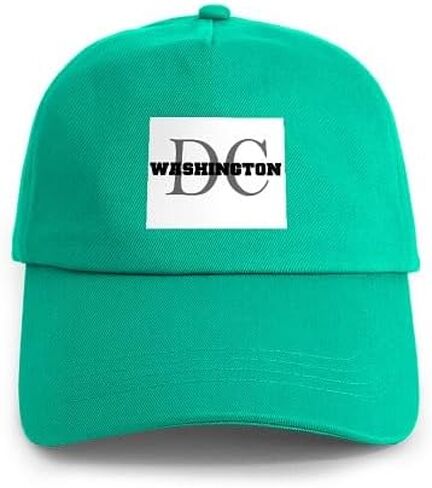 قبعة بيسبول CafePress Washington Thru DC قابلة للتعديل in Kuwait
