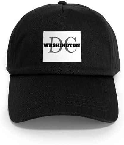 قبعة بيسبول CafePress Washington Thru DC قابلة للتعديل in Kuwait