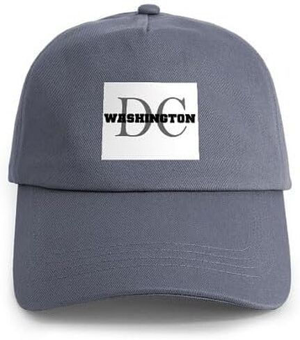قبعة بيسبول CafePress Washington Thru DC قابلة للتعديل in Kuwait
