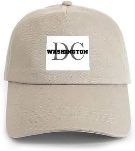 قبعة بيسبول CafePress Washington Thru DC قابلة للتعديل in Kuwait