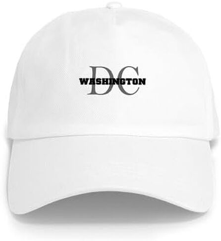 قبعة بيسبول CafePress Washington Thru DC قابلة للتعديل in Kuwait