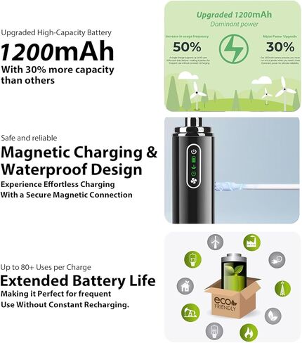 Upgrade Enema Anal Douche , Waterproof Touch Control, Enemas-Douches for Men & Women Colon Cleanse, Shower Enema Bulb-Bottles Kit, Electric Rotating Nozzle, Pressure Spray, Two Douching Modes in Saudi Arabia