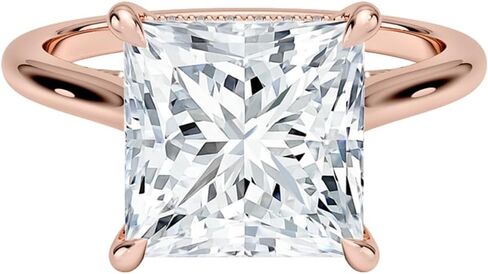 1-5 CT Engagement Ring Colorless VVS1 10K 14K 18K Solid Gold & 925 Sterling Silver Dawn Diamond Moissanite Engagement Ring Christmas Gift For Women in Saudi Arabia
