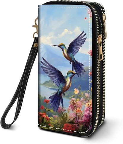 Women's Large Capacity Wallet PU Leather Zip Around Clutch Purse Multifunctional Wallet with Removable Wristlet Strap for Smart Phone/Coin/Card/Cash, Sugar Skull Girl Roses in Saudi Arabia