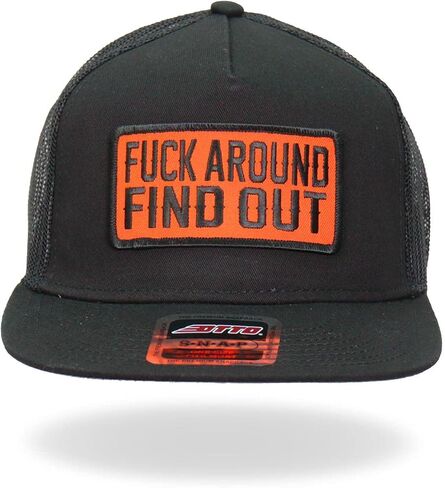 Hot Leathers GSH2010 Fuck Around Find Out Snapback Hat in Kuwait