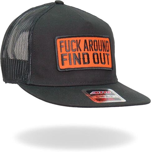 Hot Leathers GSH2010 Fuck Around Find Out Snapback Hat in Kuwait