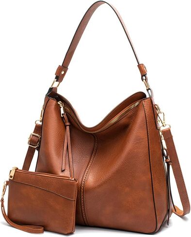Auralith Hobo bags for Women Large Capacity Shoulder Tote Handbag with Clutch Wallet Purse Pouch Bag in Kuwait