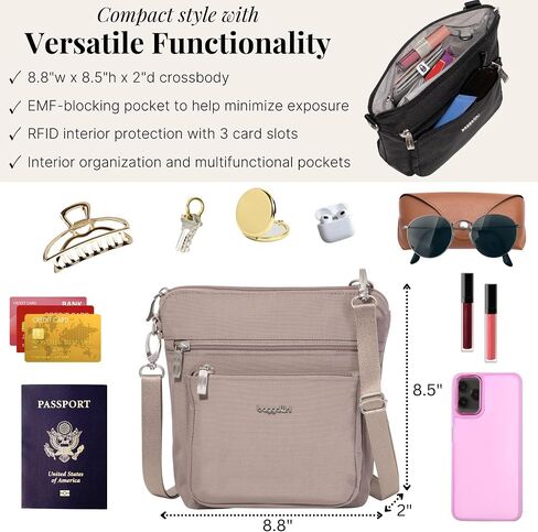 Baggallini الجيب الحديث EMF حجب الجيب in Kuwait