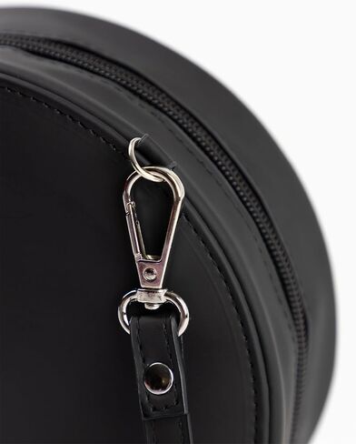 Disney The Nightmare Before Christmas Jack Skellington Black and White Body Bag | Zip-Up Bag for Carrying Essentials in Kuwait