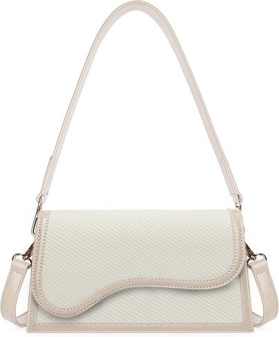 Shoulder Bag for Women Retro Classic Cross Body Purse with 2 Removable Straps in Saudi Arabia