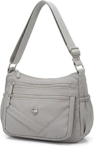 Nylon Crossbody Bags for Women Shoulder Purse Handbags Messenger Bag Multiple Pockets Tote Bag Pocketbooks B6201 in Saudi Arabia