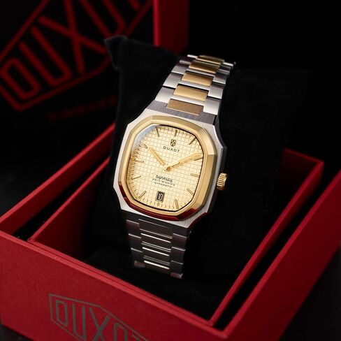 DUXOT Men's Colmar Automatic Watch with Solid Stainless Steel Bracelet DX-2069 in Saudi Arabia