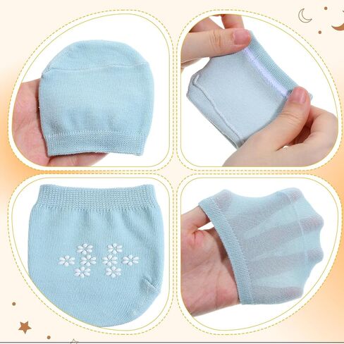 8 Pairs Toe Socks Women for Mules, Half Socks Toe Covers, No Show Socks for Flats, Non Slip Toes Protectors for Closed Toes Sandals Mule Sneakers Heels in Saudi Arabia