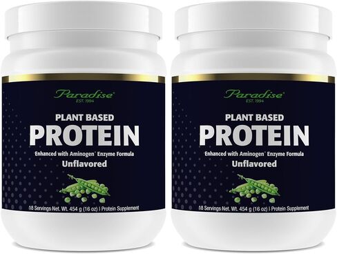 Paradise Herbs ORAC Energy Protein & Greens Powder, Antioxidant Power of 24 Servings of Fruits & Vegetables in 1 Scoop + 20g Protein, Unflavored, 15 Servings in Saudi Arabia
