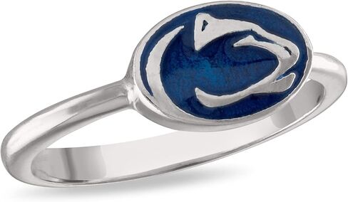Stone Armory Pennsylvania State University sterling silver class ring for Women | Navy Lion Penn State Jewelry | Pennsylvania State University Nittany Lions ring | Perfect Penn State Gift for Fans, Students, Alumni | Available in Half Sizes | 925 Sterling in Kuwait