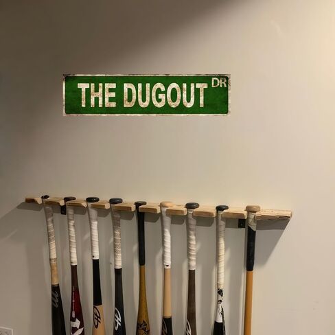 Baseball Signs for Boys Room 16x4 Inch Metal-Vintage Signs Metal Baseball Style; Cool Baseball Stuff and Baseball Accessories; Perfect as Baseball Gifts for Boys 6-8 in Saudi Arabia