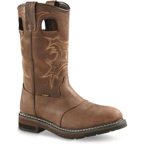 Guide Gear Bandit II Men's Concealed Carry Western Cowboy Rodeo Work Boots Leather Waterproof Shoes in Saudi Arabia