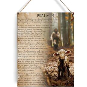Inspirational Modern Christian Signs Wall Decor Rustic Lord’s Prayer Wood Plaque Print Bible Verse Wooden Hanging Sign Decoration for Home Classroom Nursery Door 8" x 10" in Saudi Arabia