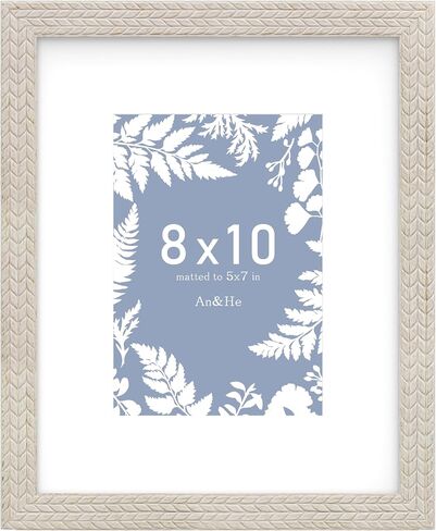 An&He 5x7 Picture Frames Set of 3, Rustic Vintage Photo Frame with HD Plastic Cover, for Wall Hanging or Tabletop Display, Excellent Decorative Artwork in Saudi Arabia