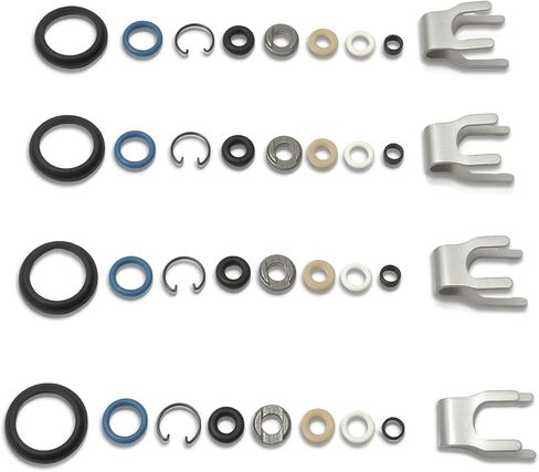 8 PCS A2760720143 إصلاح حاقن الوقود ختم O-Ring Kit استبدال مجموعة Benz A-Class W205 A205 C205 S205 W213 A238 C238 S213 W222 V222 X222 C217 R172 A177200000000000000000000000000 in Kuwait