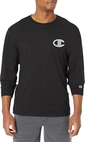 Champion Mens Classic Jersey Long-Sleeve Tee in Saudi Arabia