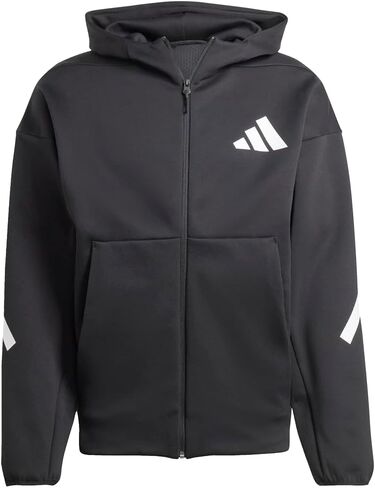 adidas Mens Z.N.E. Hoodie Athletic Outerwear Casual - Black in Kuwait