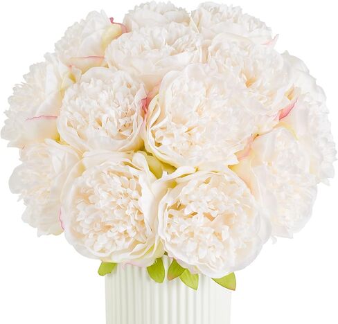 SITUMEIZI 10PCS Artificial Peony Flowers, Real Touch Fake Silk Bouquet with Stems for Home Mothers Day Wedding Party Centerpieces Table Decoration Indoor(Royal Blue) in Saudi Arabia