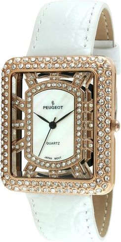 Peugeot Women's Analog Display Japanese Quartz White Watch in Kuwait
