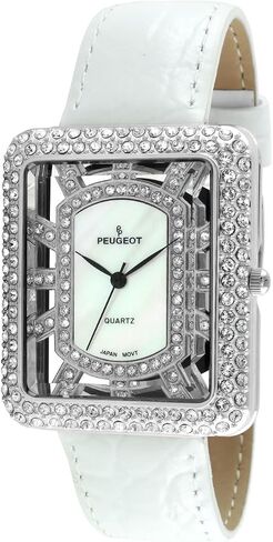Peugeot Women's Analog Display Japanese Quartz White Watch in Kuwait
