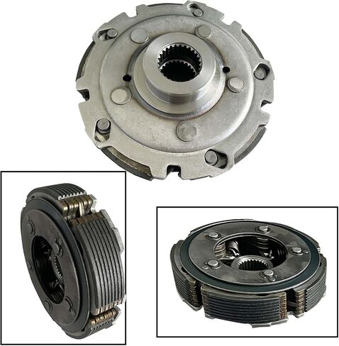 Wet Clutch Shoe Kit Assembly Replacement for Yamaha Grizzly 700 2007-2015 Primary Sheave,Clutch Carrier,Housing,Oneway,Gasket,Oil Seal Nuts in Kuwait