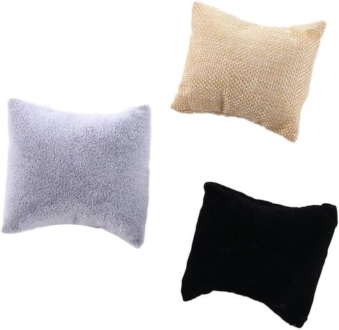 Kopida 3 Pcs Velvet Bracelet/Watch Pillows Jewelry Displays, Soft Durable Fashion Jewelry Cushions Display Stand for Box in Saudi Arabia