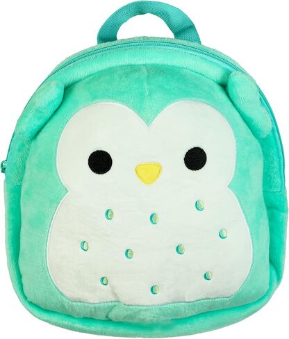 INTIMO Squishmallows Mini Backpack 11" Winston the Owl Soft-Shell Bag with Adjustable Shoulder Straps in Saudi Arabia