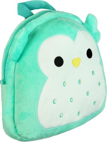 INTIMO Squishmallows Mini Backpack 11" Winston the Owl Soft-Shell Bag with Adjustable Shoulder Straps in Saudi Arabia