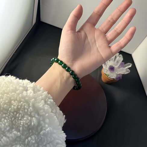 Beaded Stretch Bracelets for Women Malay Jade Bracelet for Wealth Eternal Happiness Jewelry Gift for Wealth Magnetism in Kuwait