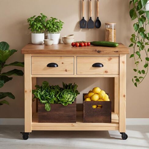 Novabright 4 Pack Wood Crates Nesting Storage Baskets Multiple Sizes Decorative Farmhouse Wooden Organizer Crates Boxes with Open Front and Handle Rustic for Bread Fruit Vegetable Kitchen Bathroom in Kuwait