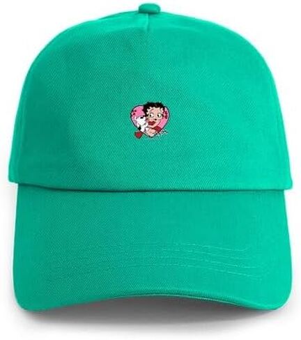 قبعة بيسبول قابلة للتعديل باللون الأحمر من CafePress Betty Boop in Kuwait