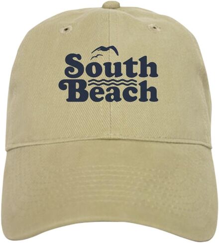 قبعة CafePress South Beach قبعة بيسبول قابلة للتعديل in Kuwait