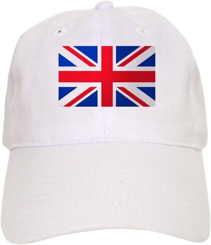 CafePress Union Jack Flag Cap Adjustable Baseball Cap in Kuwait