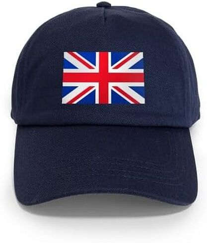 CafePress Union Jack Flag Cap Adjustable Baseball Cap in Kuwait